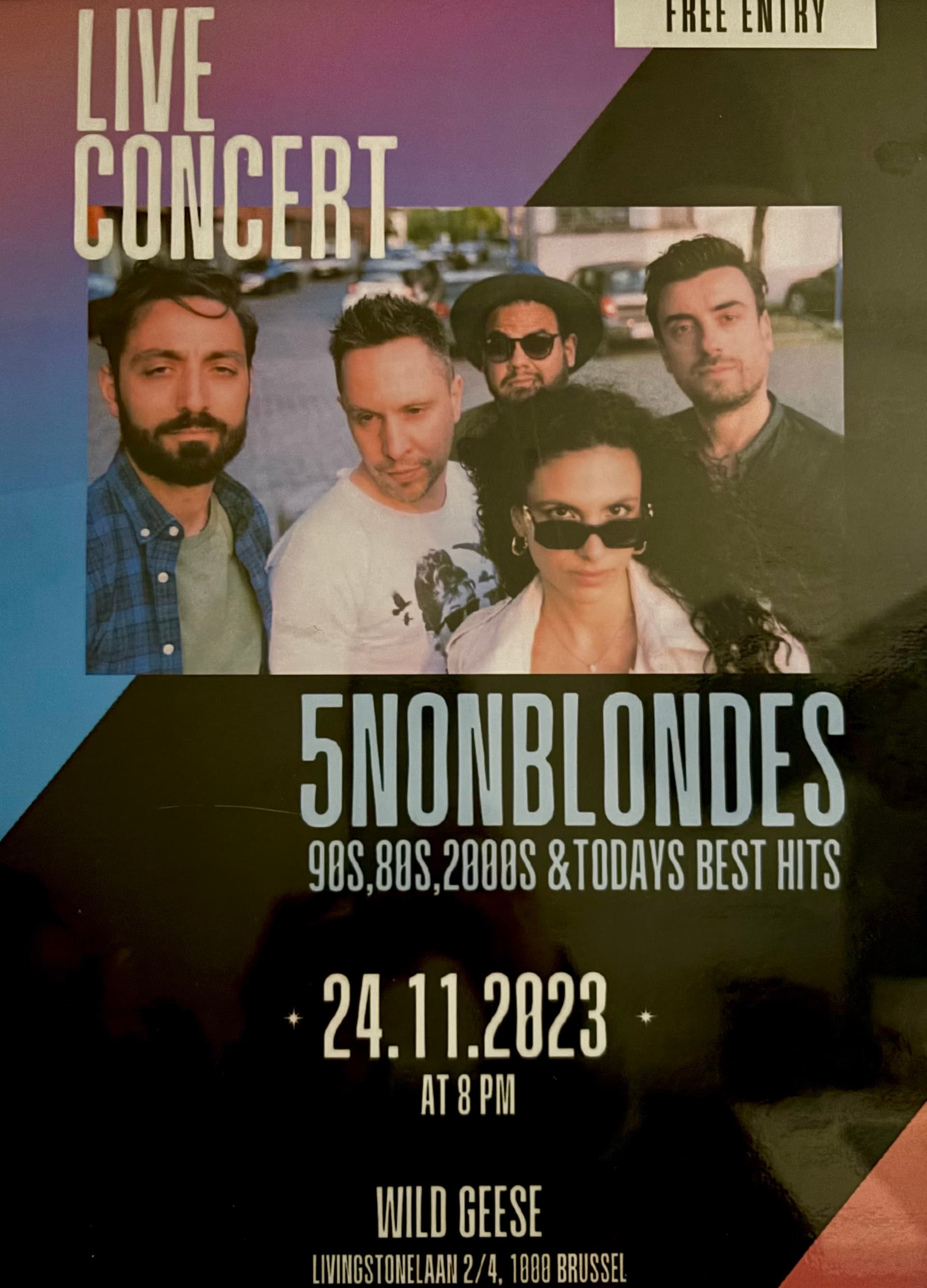 Wild Geese, Brussels — 23 November 2023